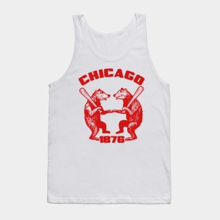 Defunct Chicago Baseball Original Emblem Tank Top